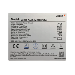 AIKO-605W Monocristallino ABC Pannello solare fotovoltaico