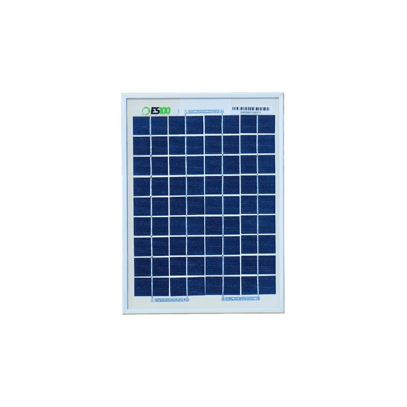 ES100 5W 12V Policristallino Pannello Solare Fotovoltaico