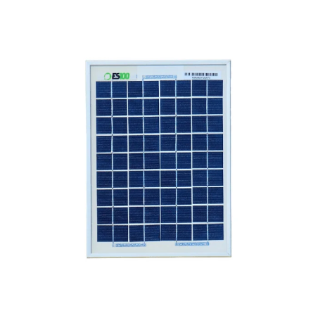ES100 5W 12V Policristallino Pannello Solare Fotovoltaico