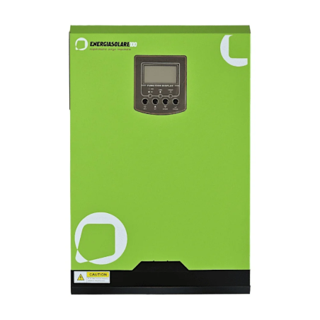 ES100 Ibrido 5KW48V Premium OndaPura con Regolatore Carica MPPT 100A Compatibile con Batterie a Litio e Antenna WiFi Integrata