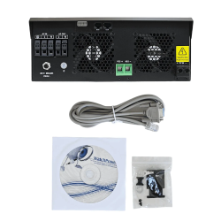 ES100 Ibrido 5KW48V Premium OndaPura con Regolatore Carica MPPT 100A Compatibile con Batterie a Litio e Antenna WiFi Integrata