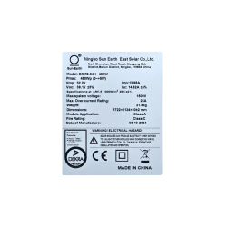 SunEarth 450W Monocristallino TOPCon Full Black Serie Titan  Pannello Solare Fotovoltaico
